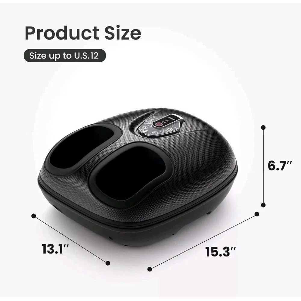 RENPHO Foot Massager Machine with Heat Shiatsu Deep Kneading Neuropathy ‎ Remote